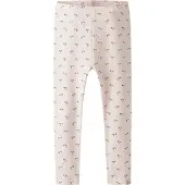 Lil´ Atelier Lil' Atelier Leggings - Rib - NmfGago - Nesten Mauve/Tulipan - - 5 år (110) - Leggings
