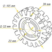 Hazet 9033-6-01/5, Trykkluft