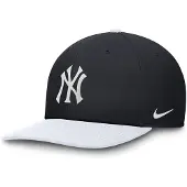 Nike Mlb New York Yankees Dri-fit Pro Structured Square Bill Cap