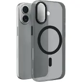 SBS Lightfeel-etui til iPhone 17, kompatibelt med MagSafe – gjennomsiktig og svart