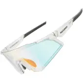 RockBros sykkelbriller fotokromatiske med UV400 UVA- og UVB-filtre (hvite)