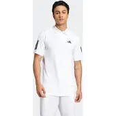 Adidas Club 3 Stripes Kortermet Poloskjorte