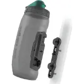 Fidlock Drikkeflaske med holder Twist 590 antibakteriell sett + BB, svart