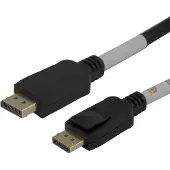 Deltaco DisplayPort-kabel, DP 2.1a, DP54, 1,5m