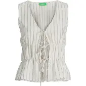 Jack & Jones Almira Linen Jjxx Ermeløs Bluse