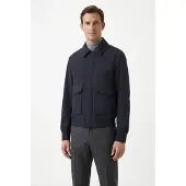 BOSS for man. 50562351 Navy Ocruise Bomber Jacket (48), Casual, Polyamide
