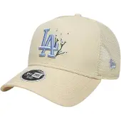 New Era Caps - Lastebilsjåfør - LA Dodgers Floral - Light Beige - - 56-63 cm - Caps