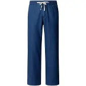 Pepe Jeans for man. PM2084536 Helix Beach Blue Chino Trousers (28/32), Casual, Cotton
