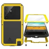 Love Mei Samsung Galaxy S26 Ultra Powerful Hybrid-deksel - Gul
