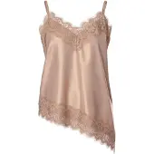 Pieces Pcnomi Sateng Blonde Topp Med Stropper