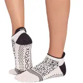 Toesox Full Toe Low Rise Tec Pilates Grip Sokker