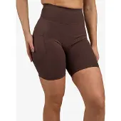 MM Sports Seamless Biker Tights, Mocha - S