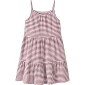 Name it Kjole - NkfVasita - Birght White/Mesa Rose - - 9 år (134) - Kjole