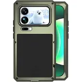 Love Mei Xiaomi 17 Pro Max Powerful Hybrid-deksel - Grønn