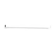Wever & Ducre LED-vegglampe Mirba 3.0 svart/hvit 91 cm IP44