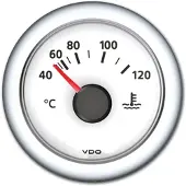 VDO Instrument For Kjølevæsketemperatur 40-120 °c