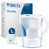 Brita Marella vannfilterkanne hvit 2,4 L