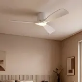 LUCANDE Smart LED-takvifte Moneno, hvit, DC, Tuya