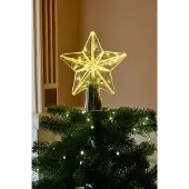 Sirius Home 37700, Figur, Gjennomsiktig, Glass, Star, 20 lamper, LED