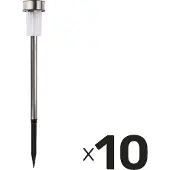 Grundig Solcelledrevet hagelys 10-pakning