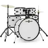 Gear4Music BDK-22 Rock Trommesett fra Hvit