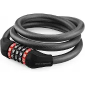 RockBros RKS507-1BK bicycle lock with combination 1.8 m - black