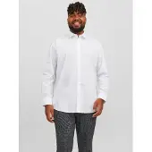 Jack & Jones Joe Plain Plus Size Skjorte Med Lange Ermer