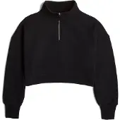 G-Star Cropped Loose Halv Glidelås Genser
