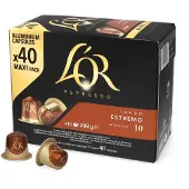 L'OR | Lungo Estremo - 40 kapsler til Nespresso