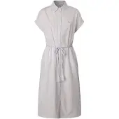 Pepe Jeans for woman. PL953762 Linda dress light pink (XL), Casual, Cotton, Short sleeve
