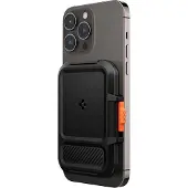 Spigen iPhone Lock Fit Wallet with MagSafe - black