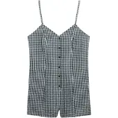 Superdry Gingham Cami Playsuit Ermeløs Jumpsuit