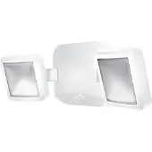 Osram LED-utvendig veggspot DOUBLE, 2 lyskilder, hvit, batteri