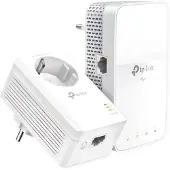 TP-LINK TL-WPA7617 KIT - - strømlinjeadaptersett - - HomePlug AV (HPAV), IEEE 1901 - Wi-Fi 5 - Dobbeltbånd - veggpluggbar