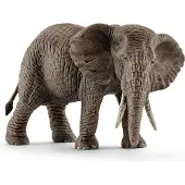 Schleich Wild Life - H: 9 cm - Afrikansk elefant 14761 - - OneSize - Lekedyr