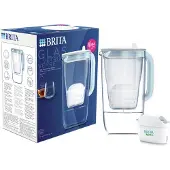 Brita Model One Glass vannfilterkanne 2,5 L, lyseblå