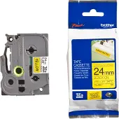 Brother TZeS tape 24mmx8m strong black/yellow