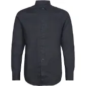 Armani Exchange for man. XM001221AF14619UB101 Shirt Fit Linen navy (L), Casual, Party, Classic, Long sleeve