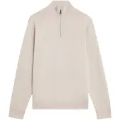 Lyle & Scott Superfine Halv Glidelås Genser