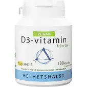 Helhetshälsa D3-vitamin Vegan 75 mcg 3000 IE 100 kapsler