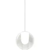 Wever & Ducre LED-hengelampe Oplia 1.0, matt hvit 2 700 K