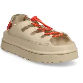 Ugg for woman. 1179370 GoldenGlow Toggle Brown Sandals (39), 3 to 5 cm, Laces, Casual, Sustainable, Recycled polyester