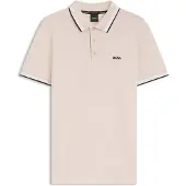 BOSS for man. 50469055 Beige Paddy Polo (XL), Casual, Cotton, Short sleeve