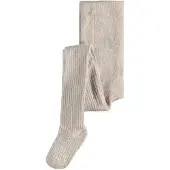Name it Strømpebukser - Noos - Rib - NkfPantyhose - Moonbeam - - 7-8 år (122-128) - Strømpebukser