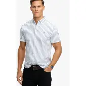 Superdry Preppy Oxford Kortarmet Skjorte