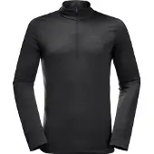 Jack Wolfskin Sky Thermal Half Zip Langarmet T-skjorte