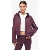 Superdry Sport Tech Relaxed Genser Med Hel Glidelås