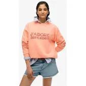 Superdry Sport Luxe Loose Collegegenser