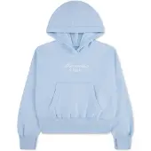 Abercrombie Kids Abercrombie Essential Logo Hoodie Ice Water (13-14 år (158/164))