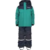 Didriksons Vintersett Skare Kids Petrol Green (80 / 1 år)